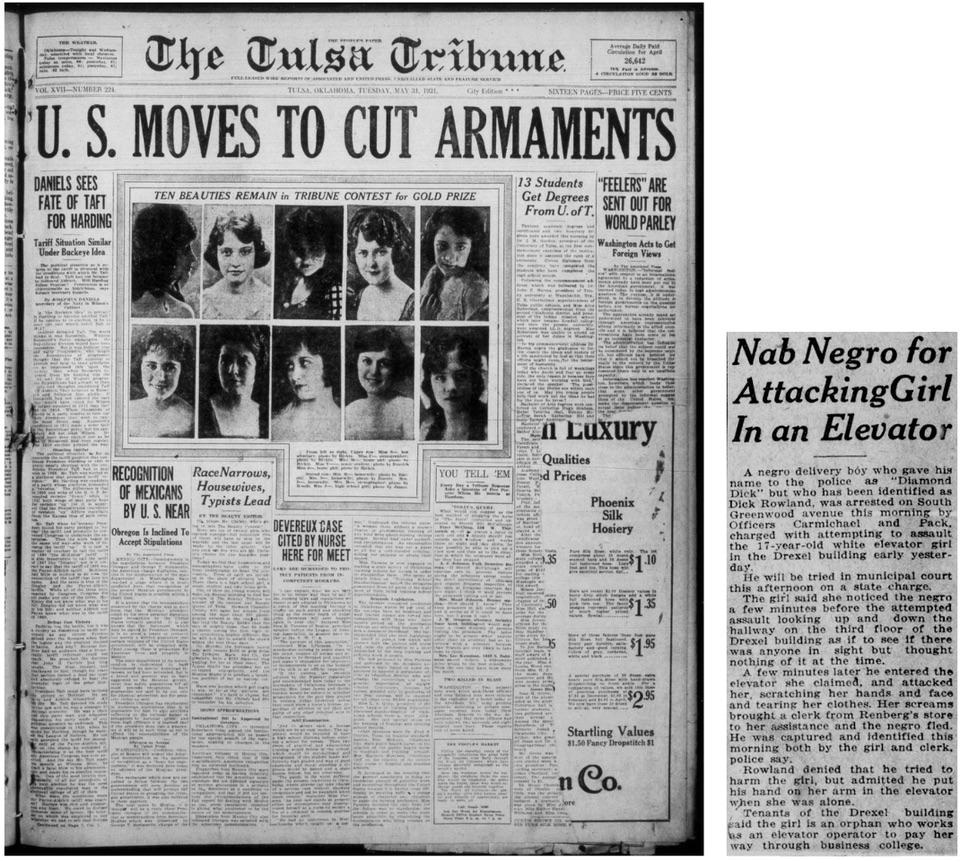 The Article That Fueled The Black Wall Street Massacre was Ripped from History