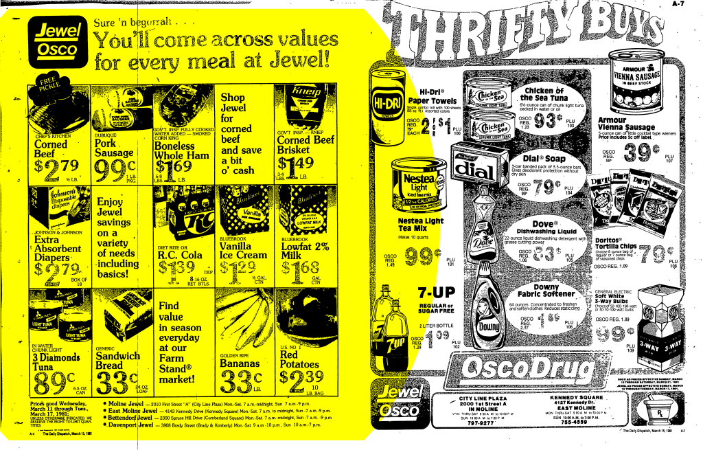 Groceries 1981